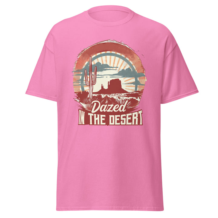 azalea-classic tee with-Dazed In The Desert-design for unisex