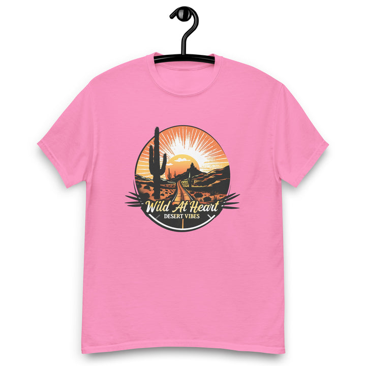 azalea-classic tee with-Wild At Heart, Desert Vibes-design for unisex