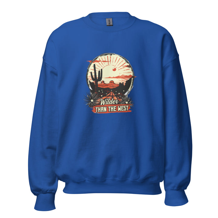 royal-sweatshirt with-Western Desert-design for unisex