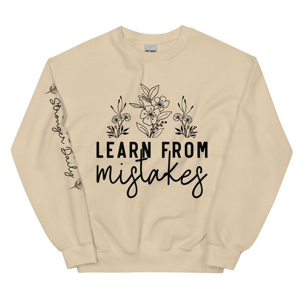 Learn from mistakes - Unisex sweatshirt