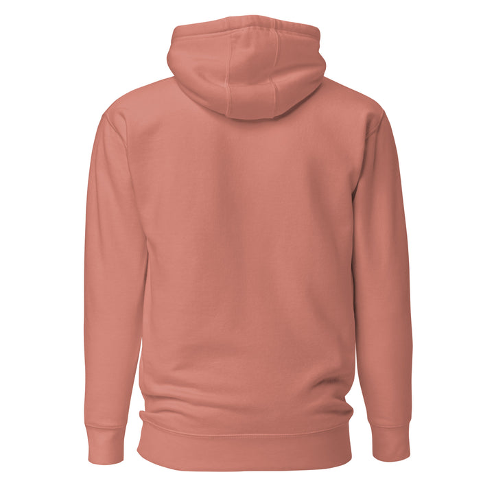 dusty-rose-Hoodie with-Desert Vibes, Wild Cactus-design for unisex
